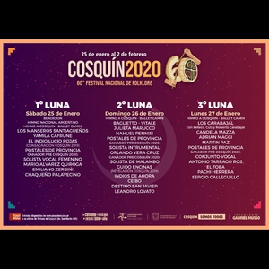 GRINFELD - Festival de Cosquin 2020 - Grilla