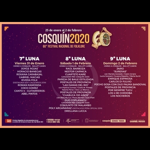 GRINFELD - Festival de Cosquin 2020 - Grilla