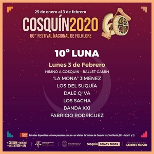 GRINFELD - Festival de Cosquin 2020 - Grilla