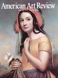 American Art Review Magazine cover featuring GRINFELD